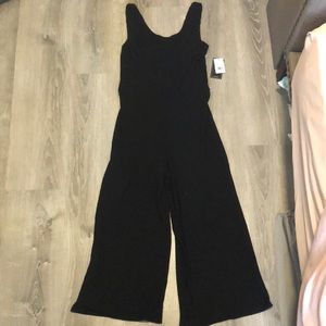 NEW - Volcom Ribbed Black Jumpsuit - size small